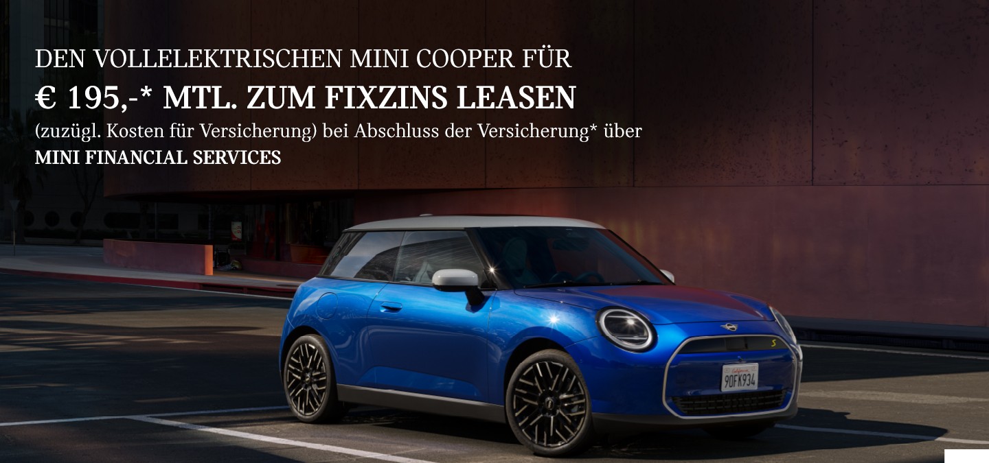 DER VOLLELEKTRISCHE MINI COOPER E